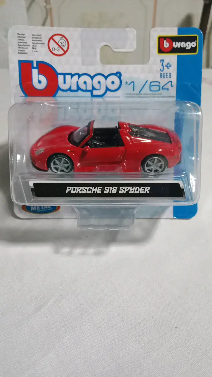 Auto a escala Porsche 918 Spyder Burago