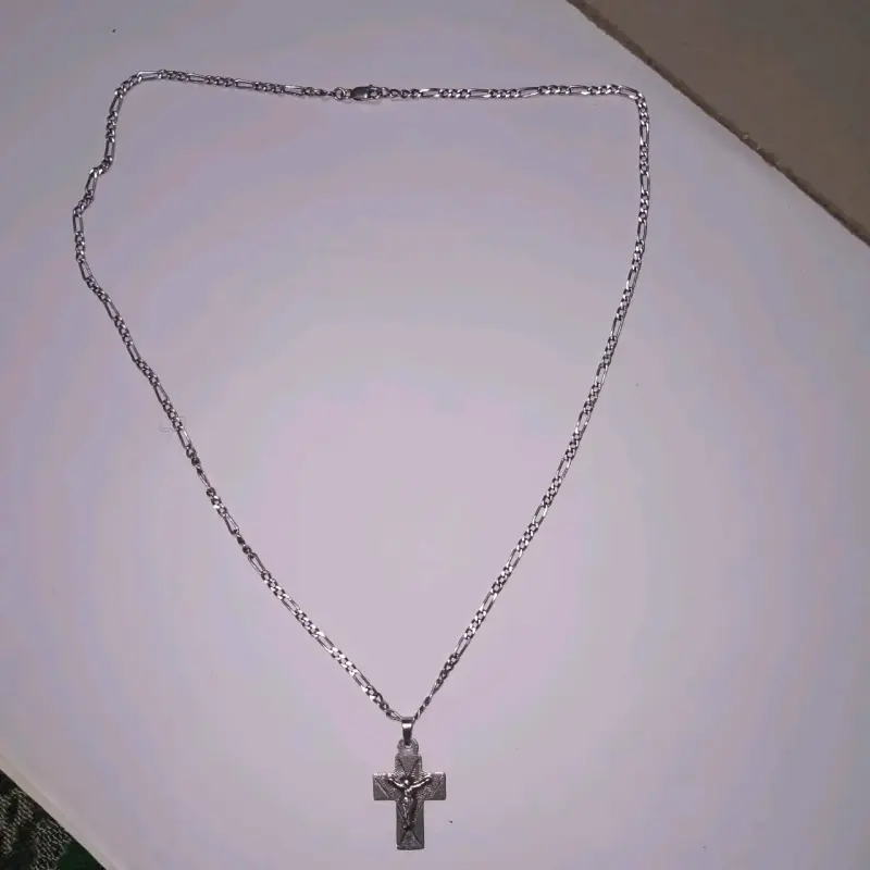 Colgante cruz de plata 980 para joyería - 2