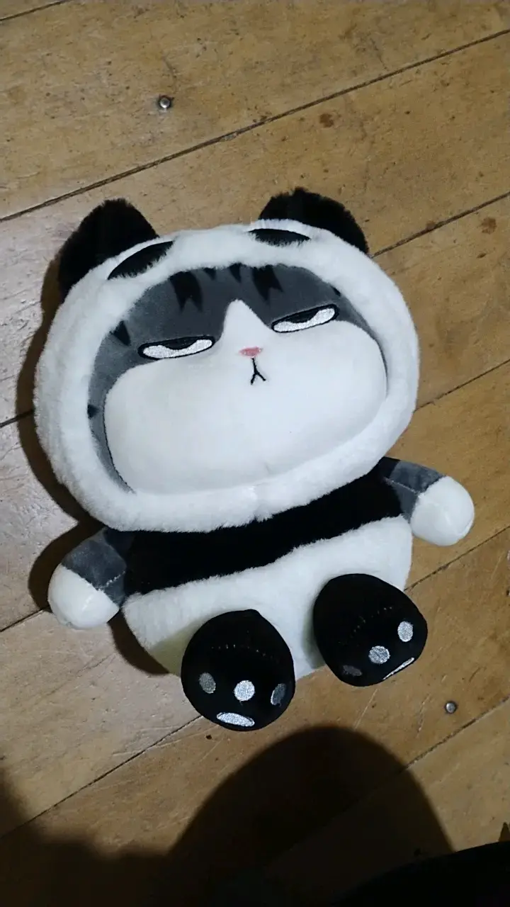 Peluche de gato panda suave y adorable - 2