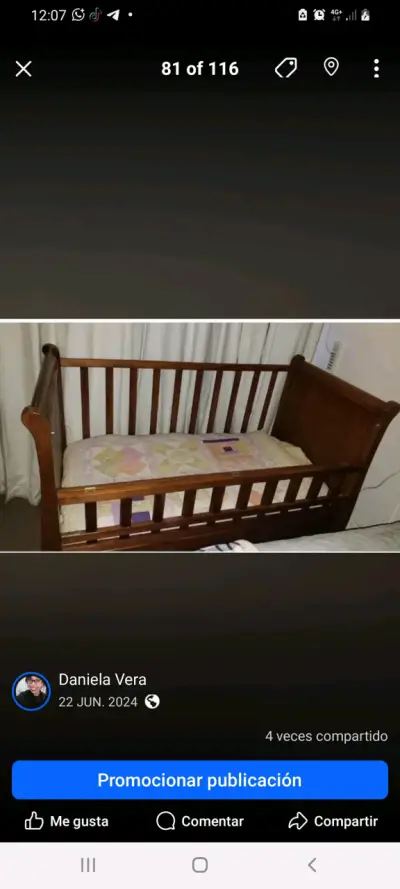 Cama madera - miniatura 2