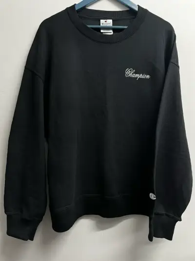 Polerón negro Champion unisex talla XL - miniatura 1