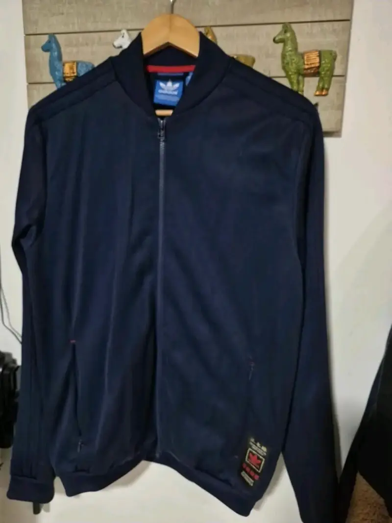 Chaqueta deportiva azul Adidas Originals - 1