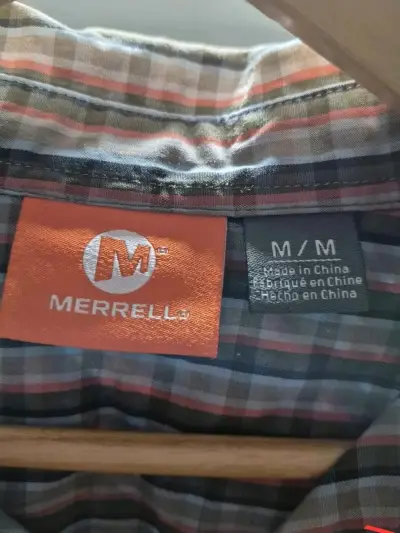 Camisa a cuadros marrón para hombre - miniatura 2
