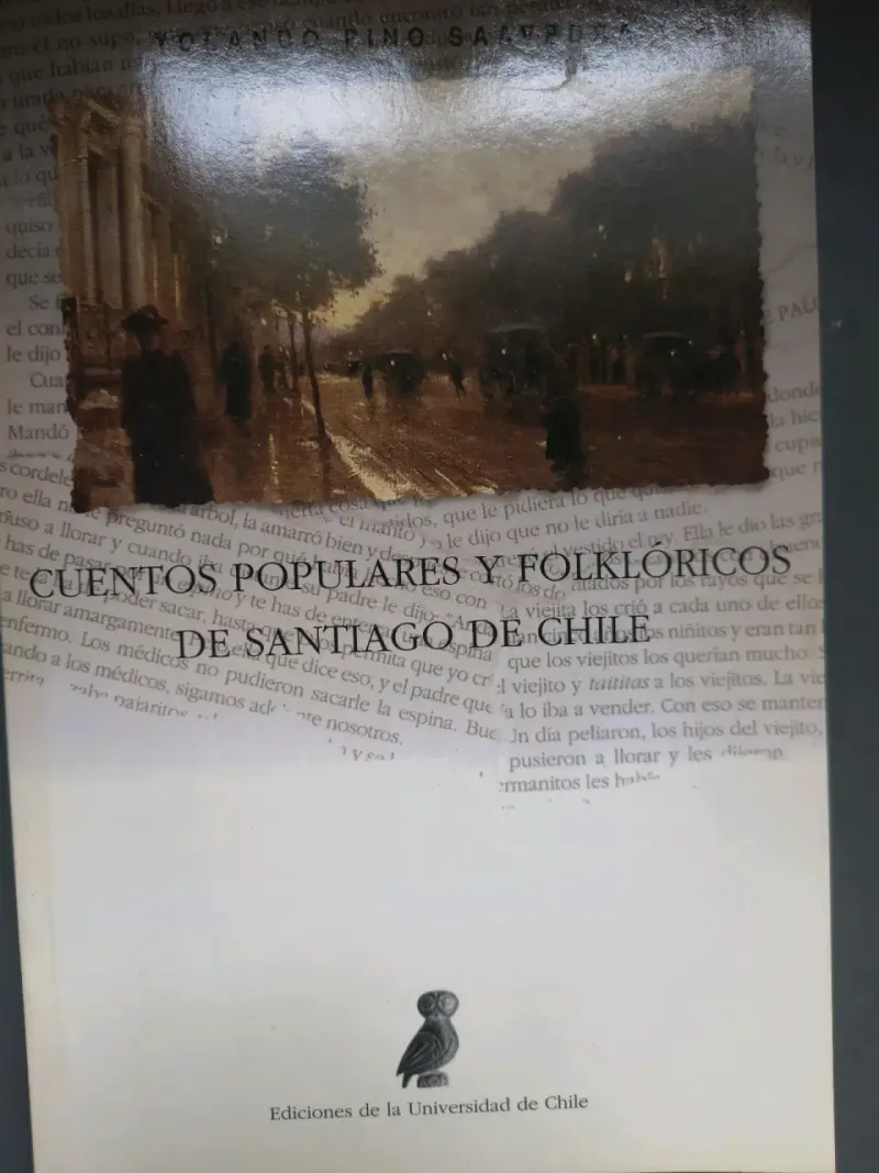 Libro Cuentos Populares y Folklóricos de Santiago - 1