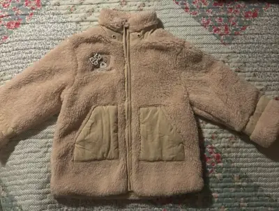 Chaqueta de peluche para niña Limonada 2 años - miniatura 1