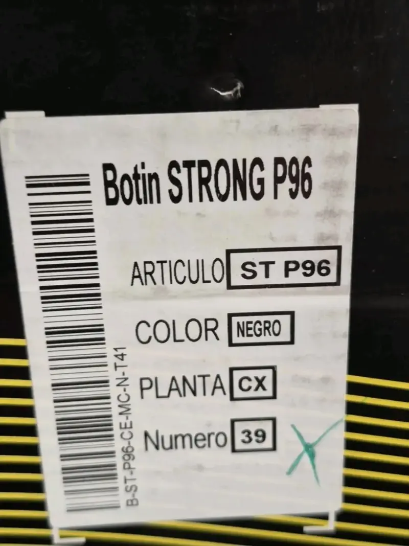 Botas de seguridad negras para trabajo - 2
