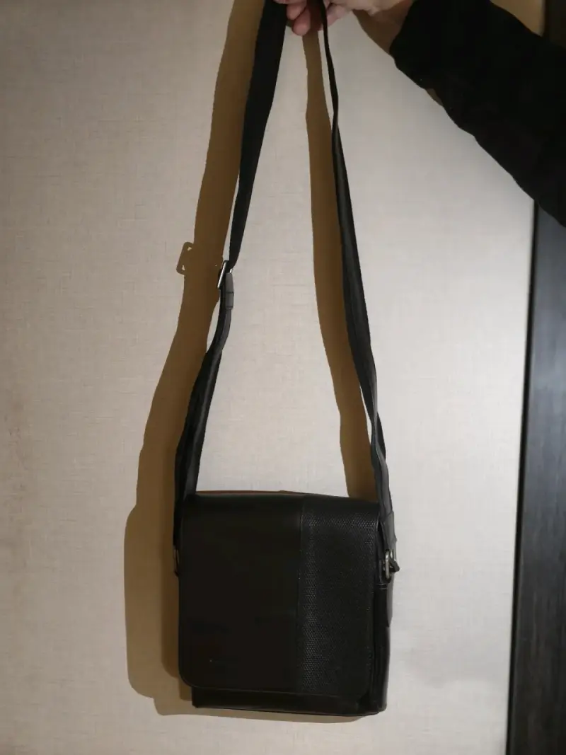 Bolso Manos Libres / Bandolera VÉLEZ (100% Cuero) - 3
