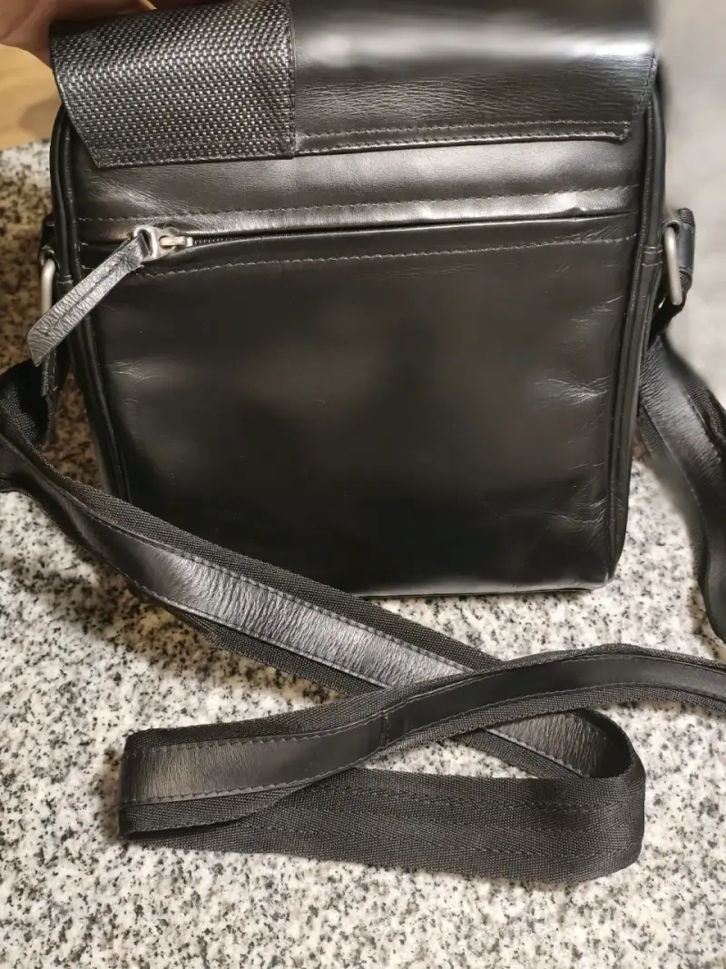 Bolso Manos Libres / Bandolera VÉLEZ (100% Cuero) - 4