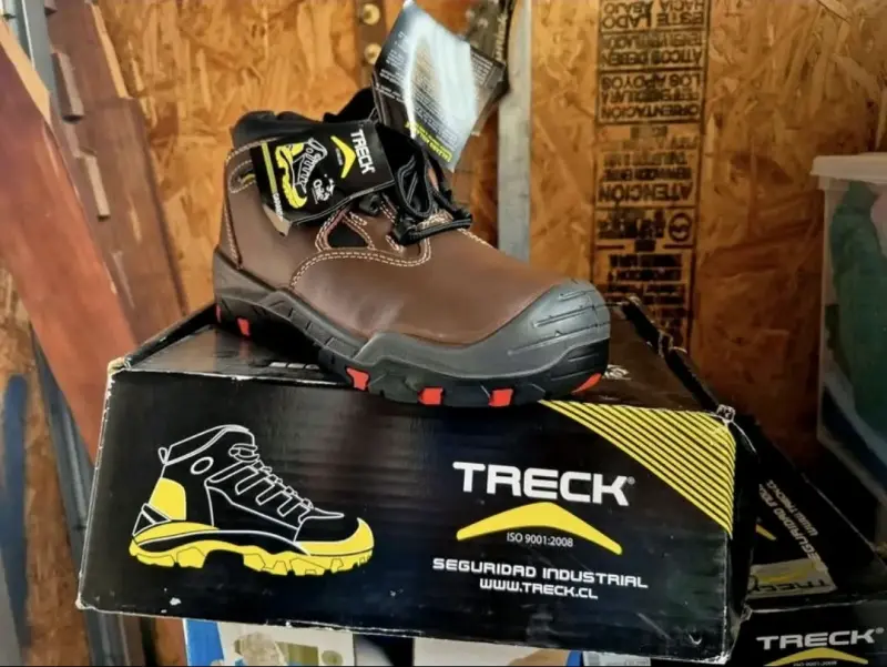 Botas de seguridad industrial Treck marrones - 1