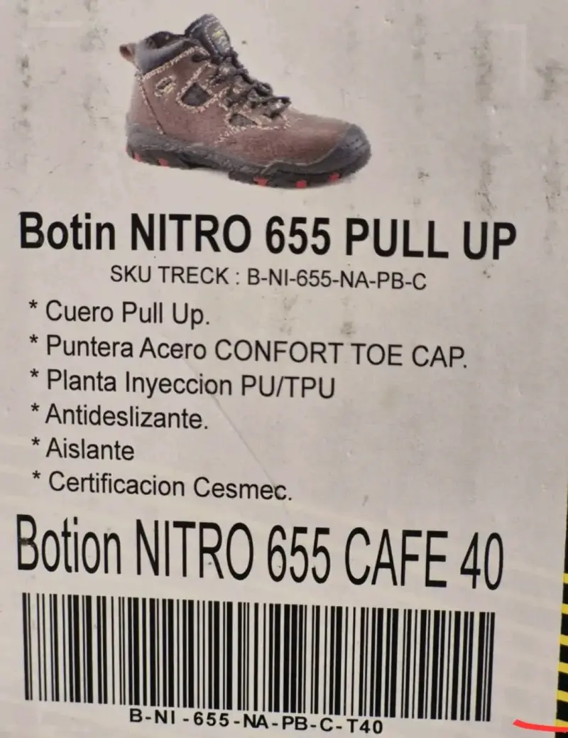 Botas de seguridad industrial Treck marrones - 3