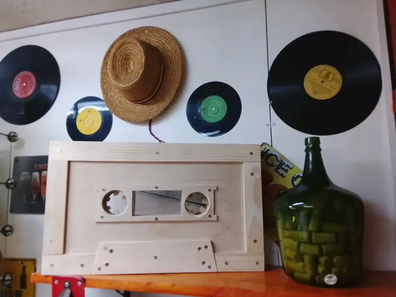 Cassette para decoración...
