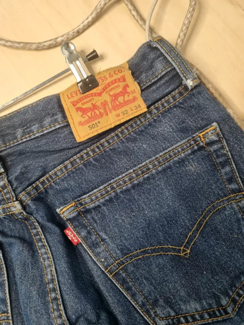Jeans Levi's 501 clásicos talla W32 L34 - 1
