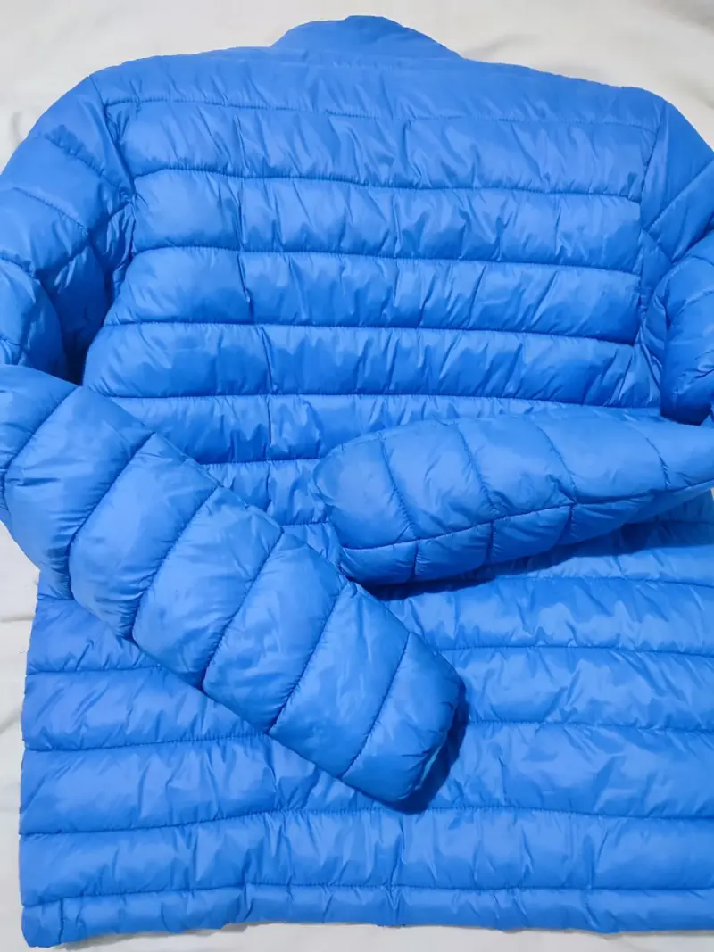 Chaqueta acolchada azul polo para hombre - 2