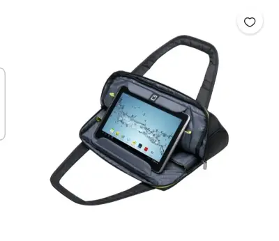 Bolso para laptop Kensington negro con compartimentos - miniatura 4