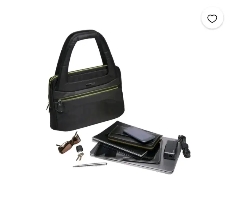 Bolso para laptop Kensington negro con compartimentos - 5