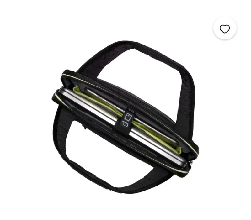 Bolso para laptop Kensington negro con compartimentos - 6