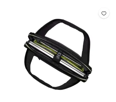 Bolso para laptop Kensington negro con compartimentos - miniatura 6