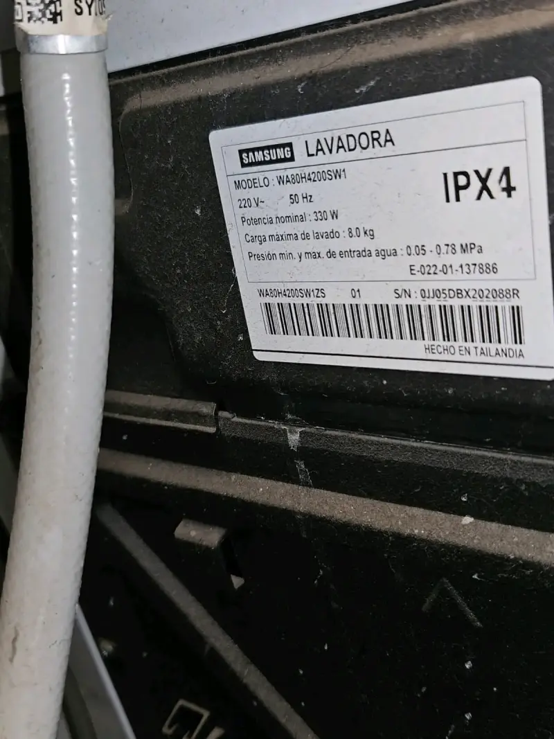 Lavadora Samsung Wobble 8kg en buen estado - 3