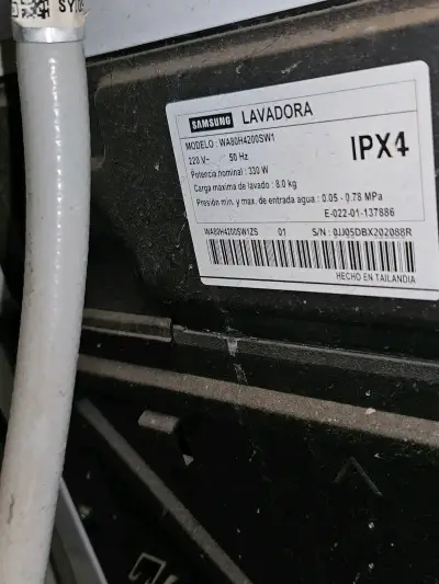 Lavadora Samsung Wobble 8kg en buen estado - miniatura 3
