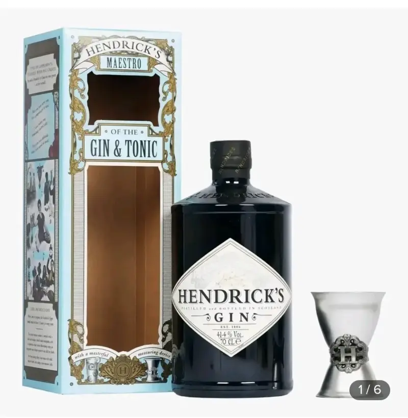 Set de Gin Hendrick's Maestro con Medidor - 1