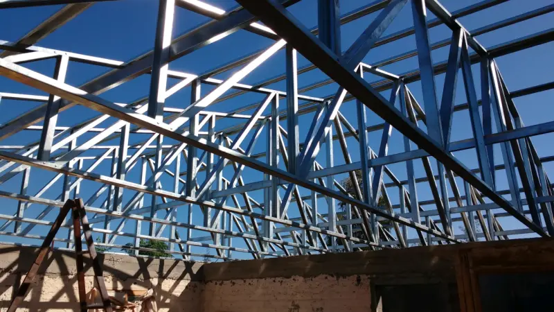 Estructura Metálica de Soporte para Construcción - 3