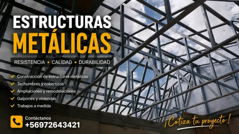 Estructura Metálica de Soporte para Construcción - 5