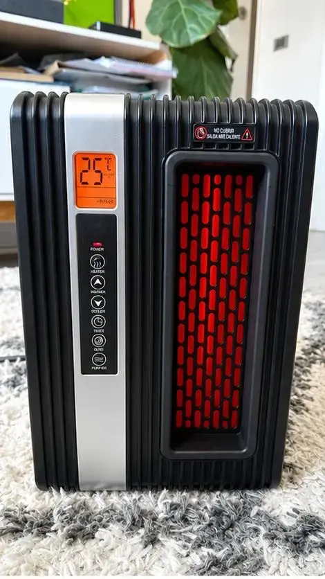 Calefactor eléctrico portátil - 1