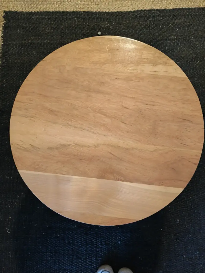 Mesa de centro moderna MCF14 de madera y metal - 5