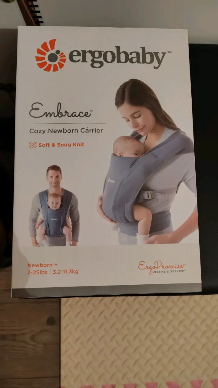 Portabebés Ergobaby Embrace para recién nacidos - 1