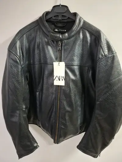 Chaqueta negra Zara para hombre - miniatura 1