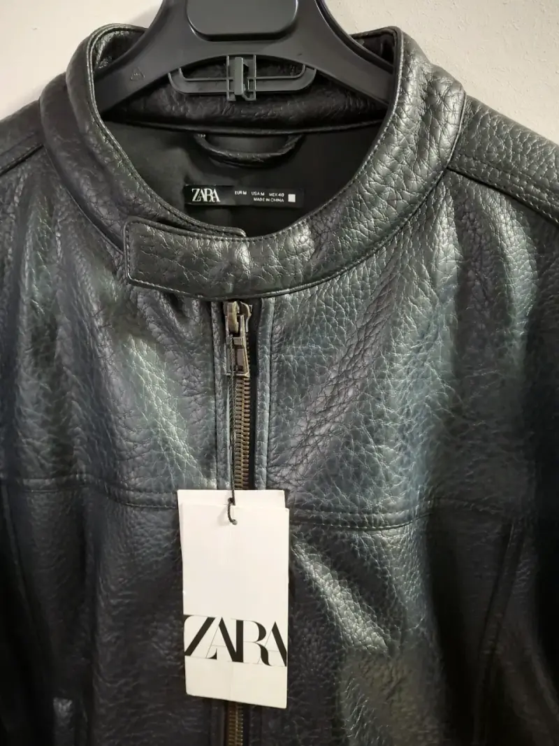 Chaqueta negra Zara para hombre - 2