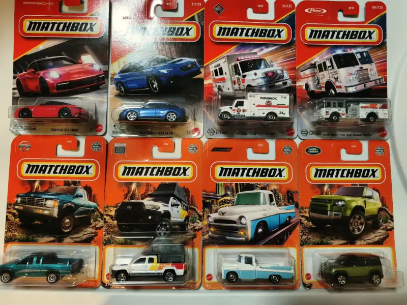Set de autos Matchbox nuevos