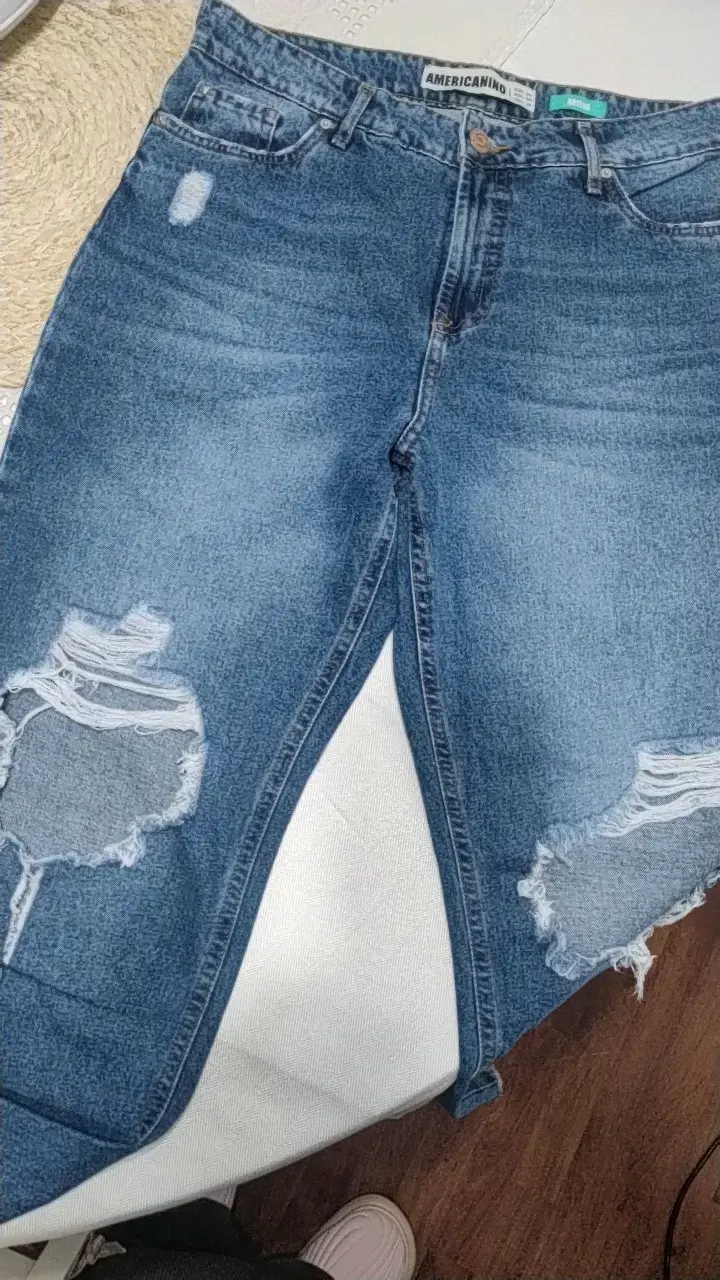 Jeans Americanino desgastados para mujer - 2