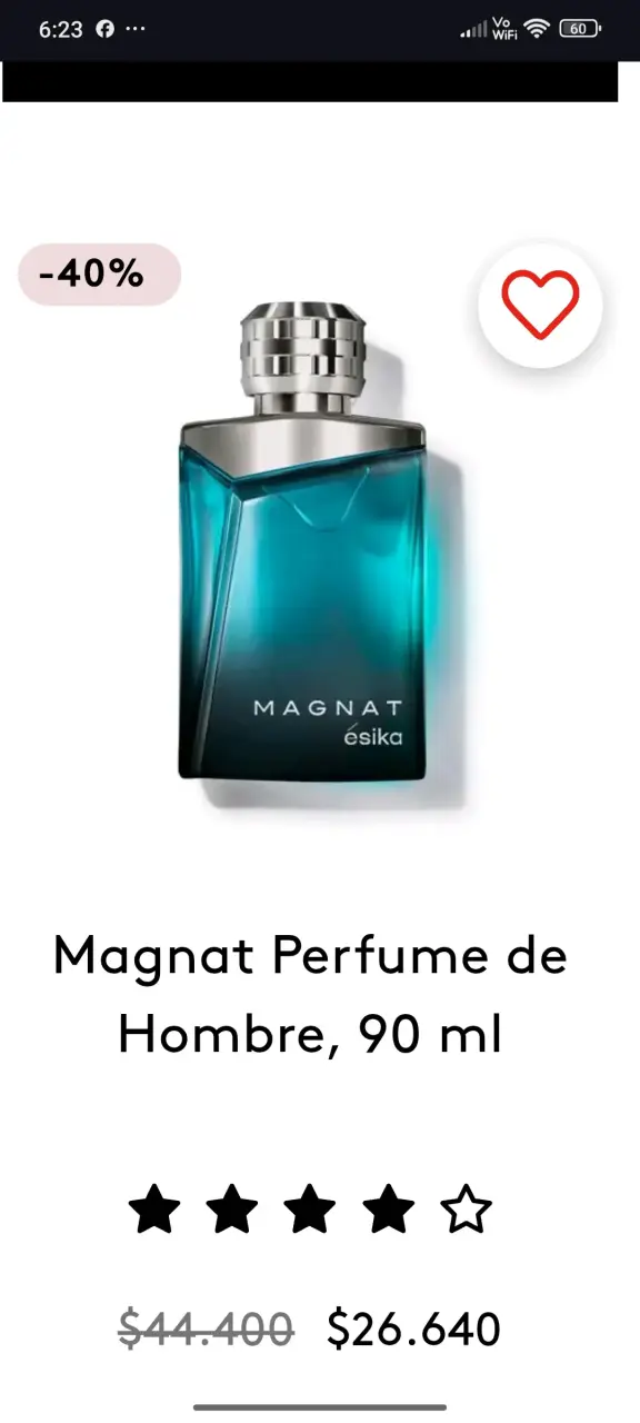 Perfume Magnat para Hombre 90 ml