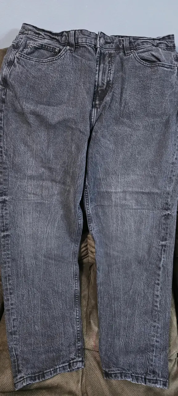 Jeans de mezclilla azul oscuro hombre talla 46