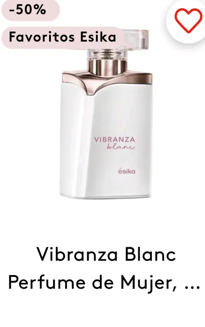 Perfume Vibranza Blanc para Mujer de Ésika