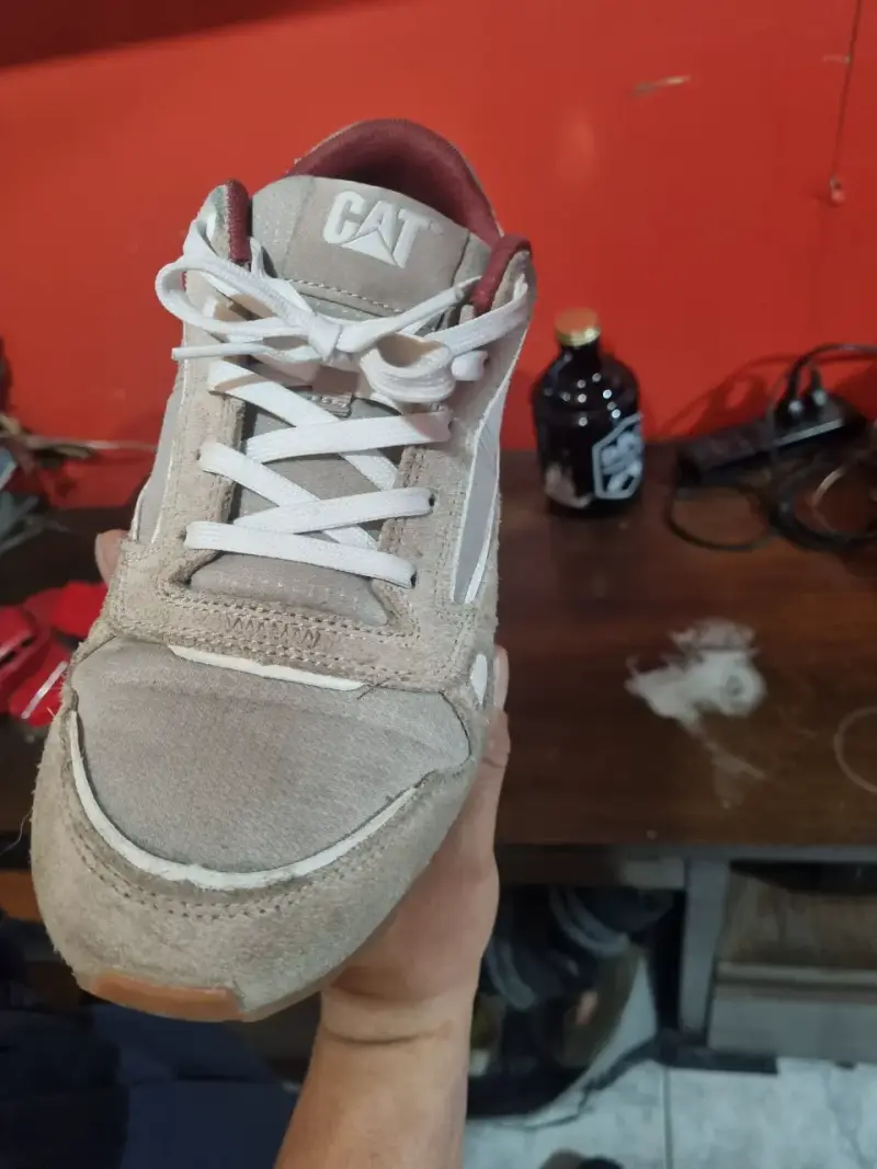 Zapatillas deportivas Caterpillar beige para hombre - 2