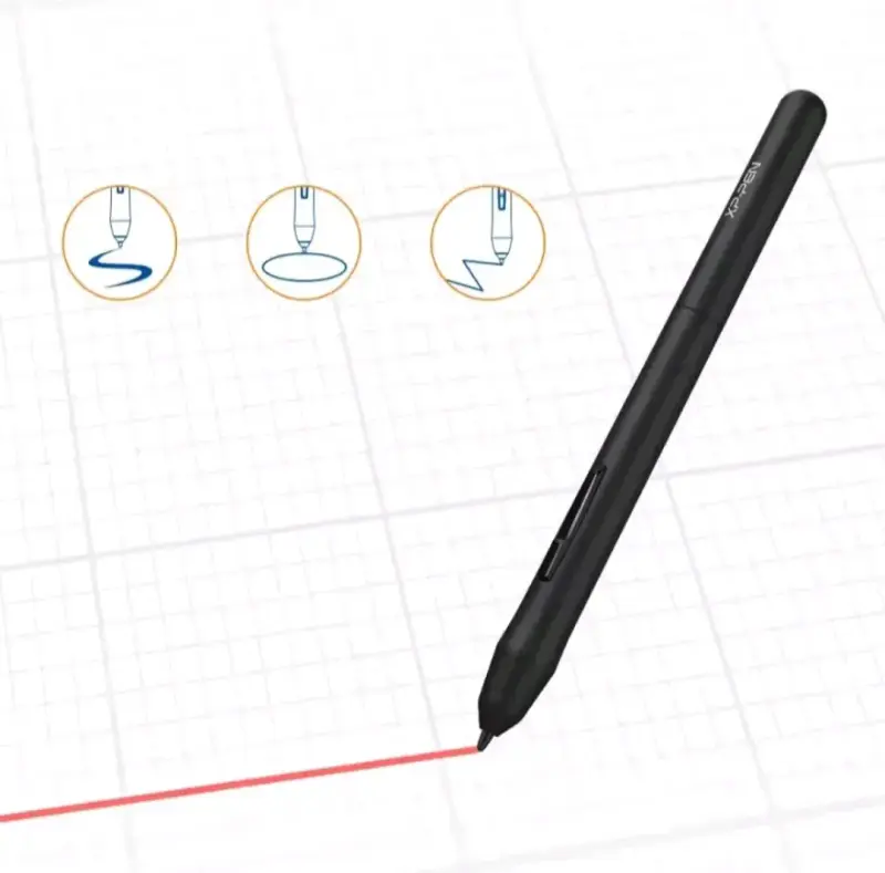 Tableta gráfica USB con lápiz + accesorios - 2