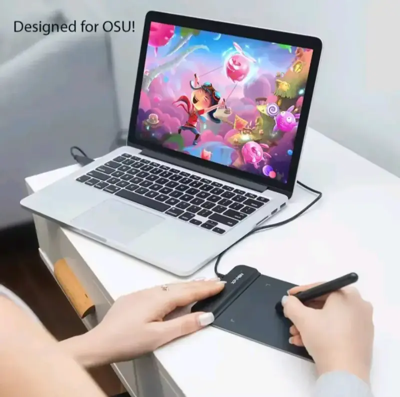 Tableta gráfica USB con lápiz + accesorios - 6
