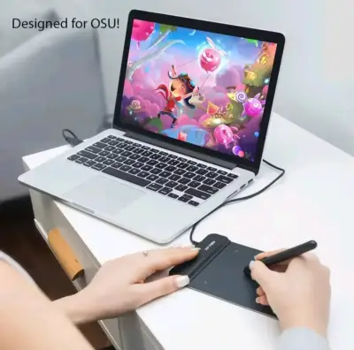 Tableta gráfica USB con lápiz + accesorios - miniatura 6