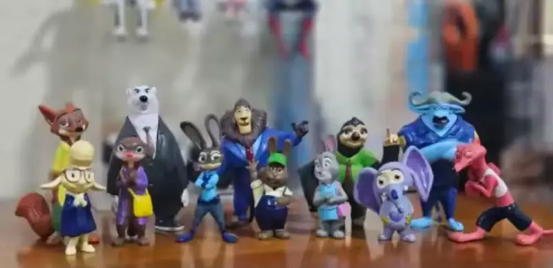 Set de Figuras de Acción de Zootopia - 1