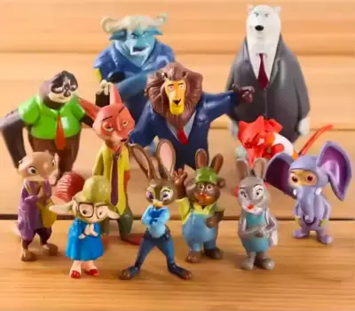 Set de Figuras de Acción de Zootopia - miniatura 2