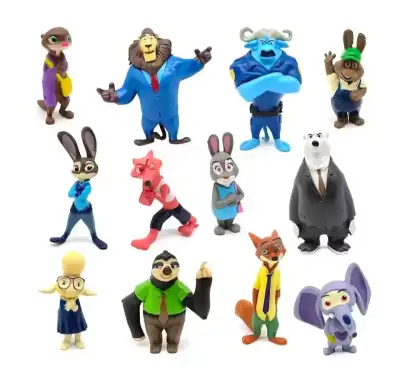 Set de Figuras de Acción de Zootopia - miniatura 4