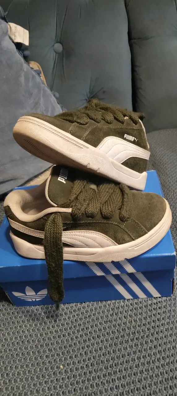 Zapatillas deportivas Puma verde oliva