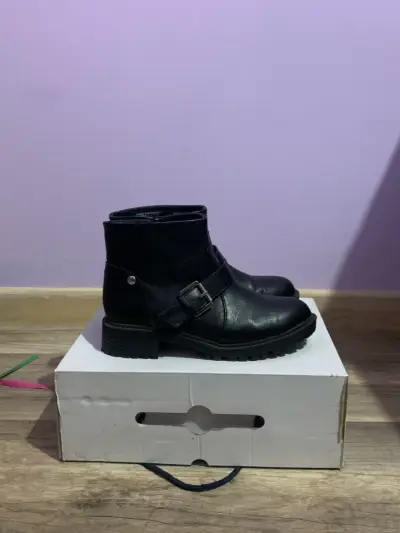 Botines con hebilla de mujer - miniatura 1