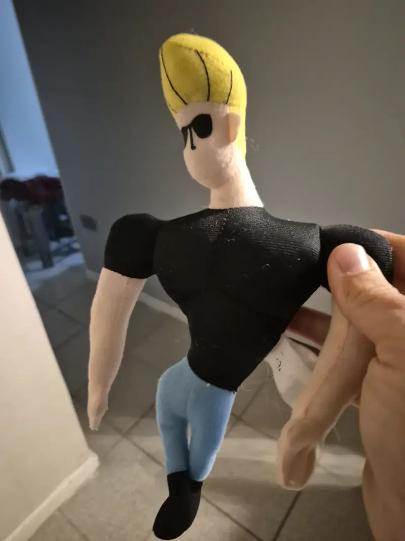 Peluche johnny bravo original 25x15 - 2