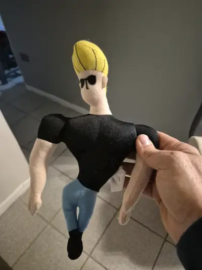 Peluche johnny bravo original 25x15 - miniatura 3