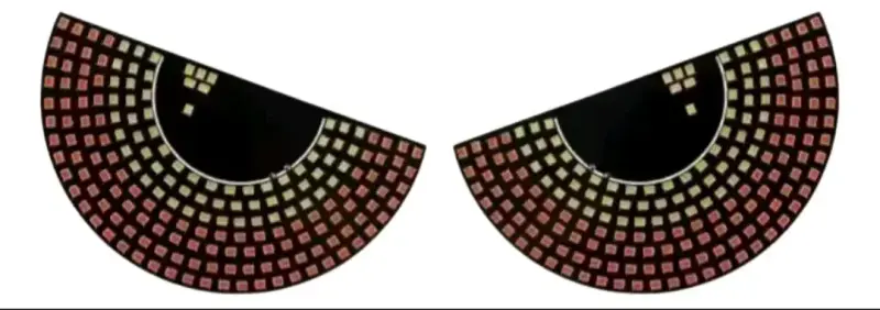 Luces para autos, "ojos luminosos" - 1