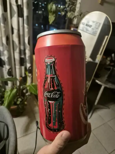 Lámpara de Sobremesa Lata Coca-Cola Decorativa - miniatura 1