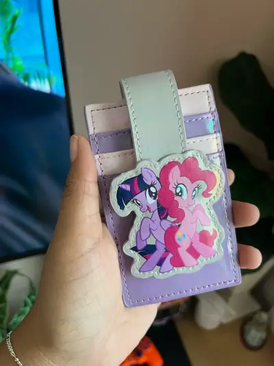 Tarjetero My Little Pony morado - miniatura 1